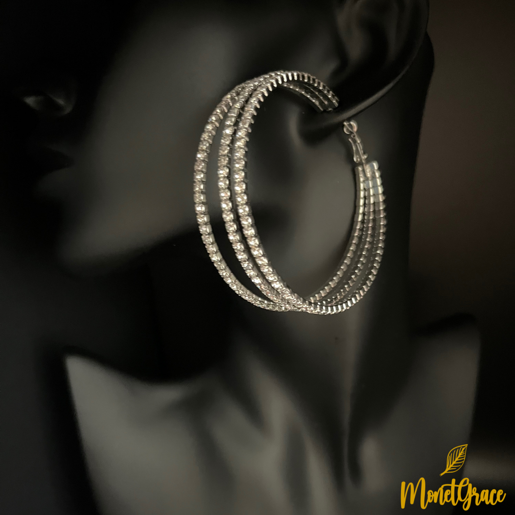 Extra Glam Hoops