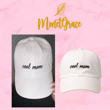 Load image into Gallery viewer, &quot;Cool Mom&quot; Baseball Cap
