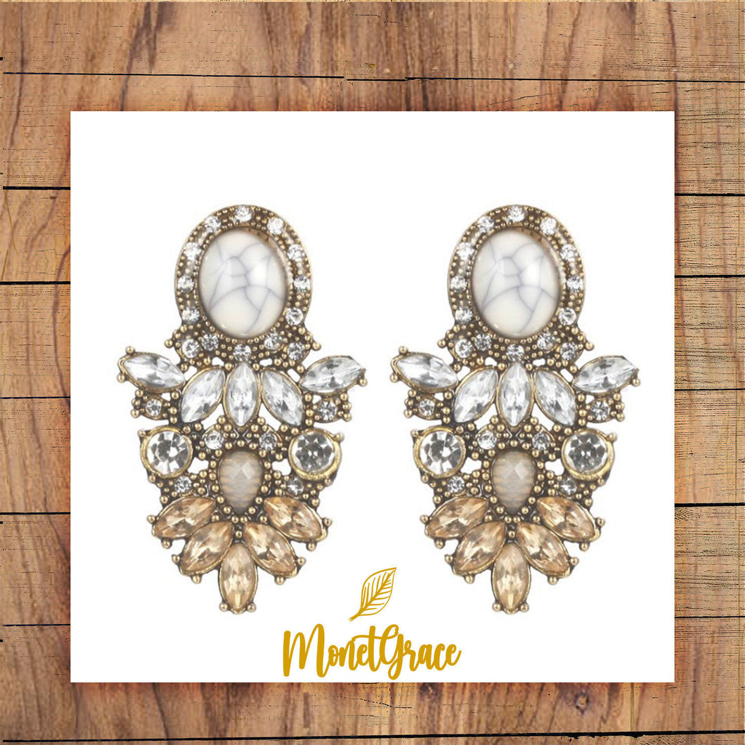 Crystal Vintage Earrings